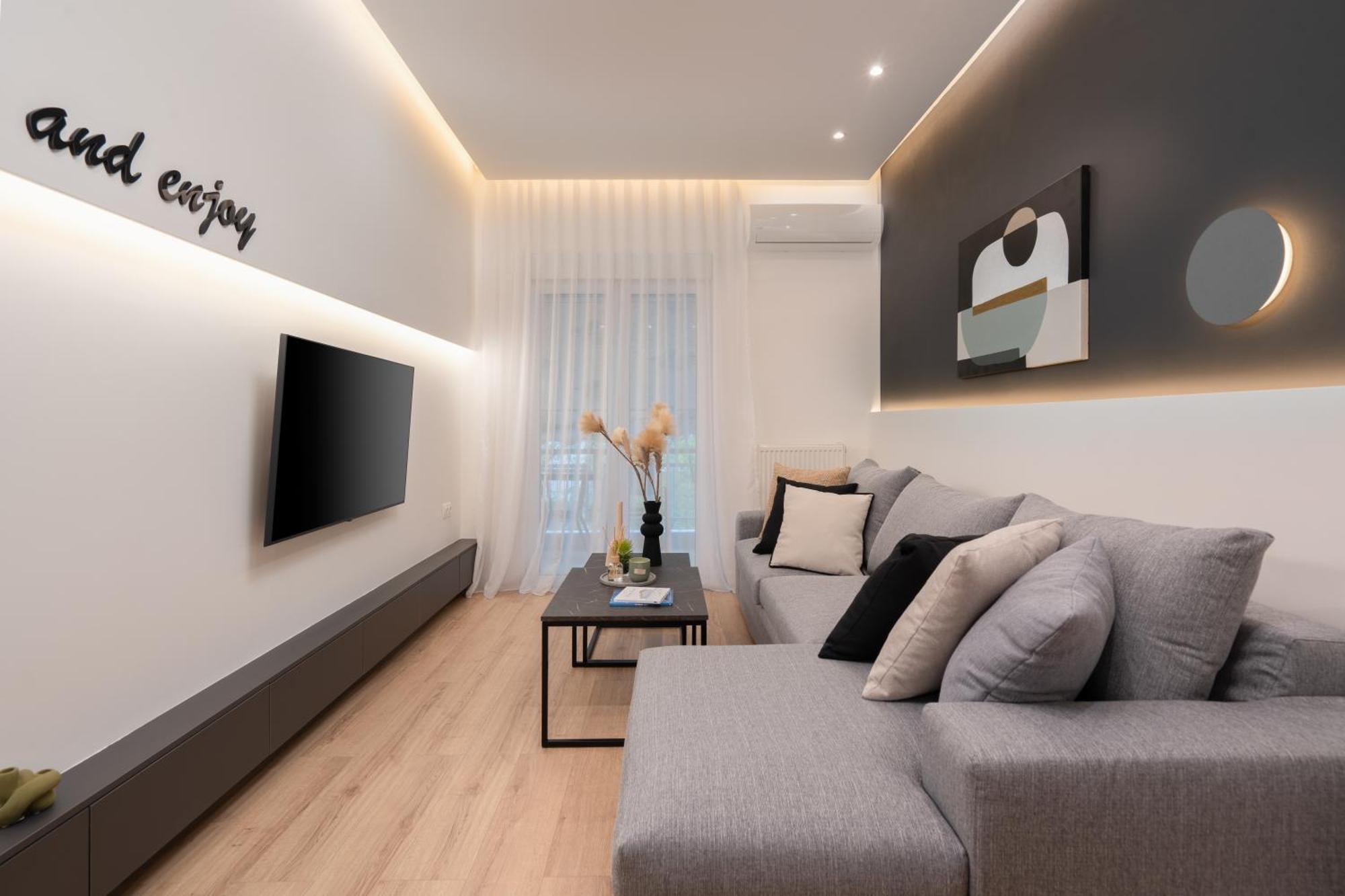 Exclusive And Deluxe Apartment In Athens City Luaran gambar